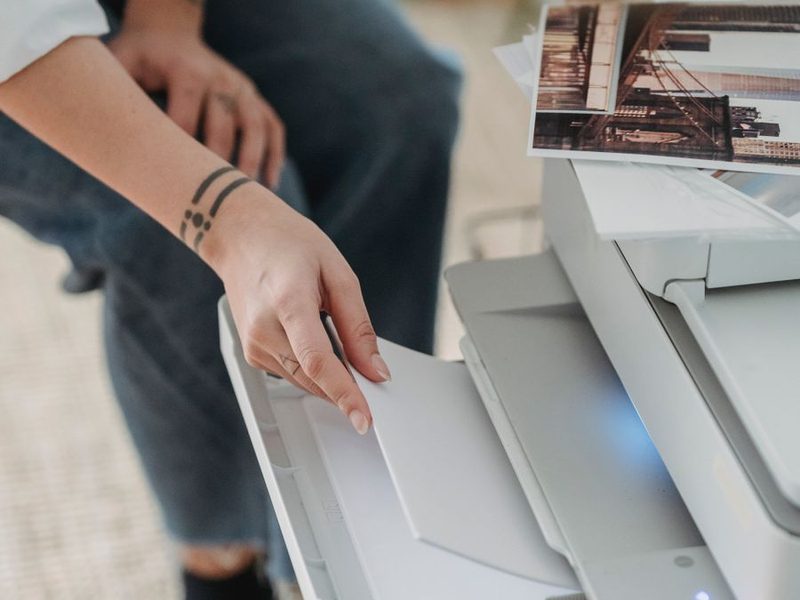 Canon PIXMA TR4720 All-in-One printer, front view
